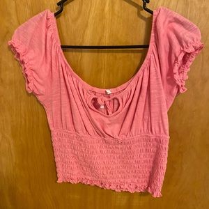 Short Sleeve Crop Top